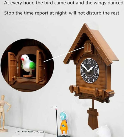 20" Premium Imported Cuckoo Clock with Moveable Bird & Alarm Function