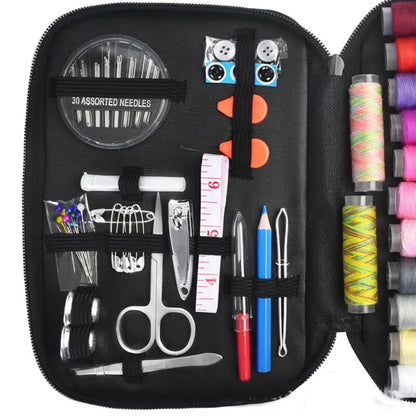 Multi function sewing kit bag DIY sewing tool box 98 piece tool kit with premium Quality box
