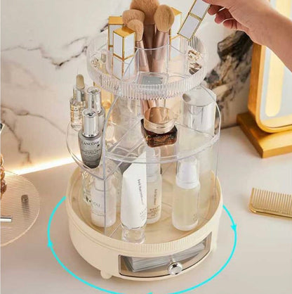 New 360⁰ Rotating Cosmetics Organizer
