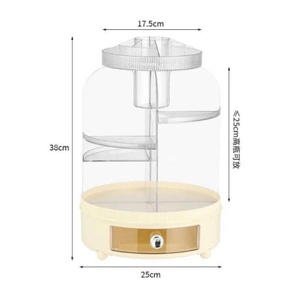 New 360⁰ Rotating Cosmetics Organizer
