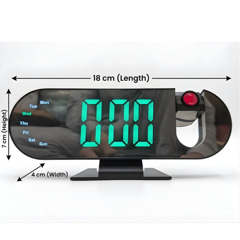 Modern LED Digital Alarm Table Clock – Large Display Desk Clock