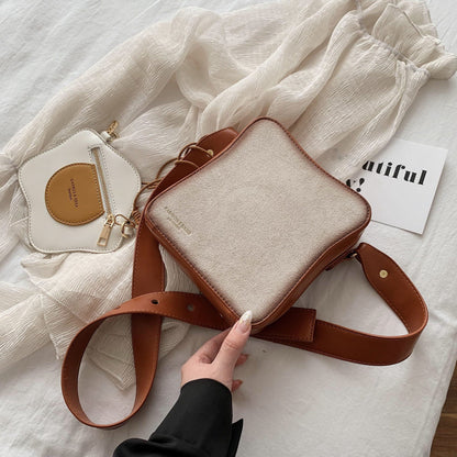 Unique Egg And Bread Shape Women Crossbody Bag