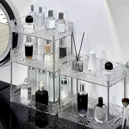 Luxury Glacier Perfume And Cosmetics Stand