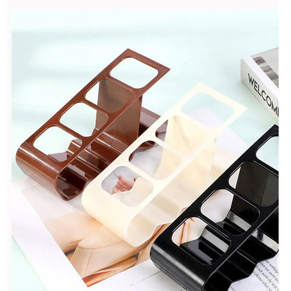 Modern Desktop 4 Slot Remote Control Holder Stand