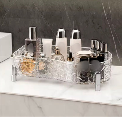 Luxury Desktop Glacier Makeup Brush Organizer