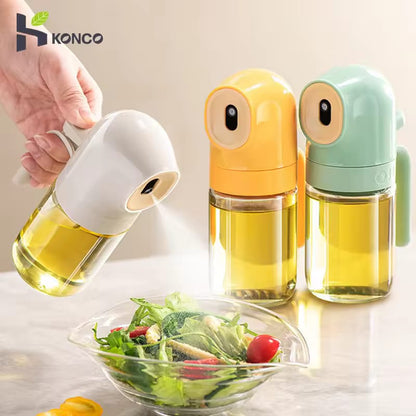 Portable Oil Dispensing & Spray Bottle