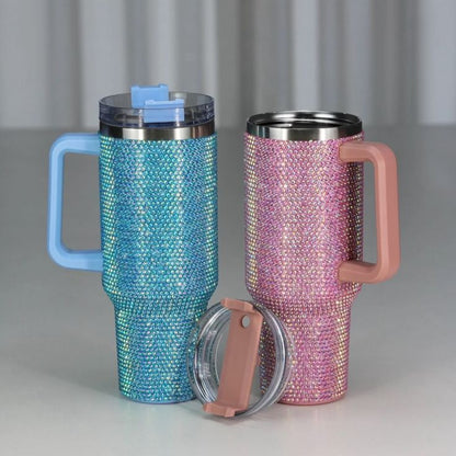 Pearl Rhinestone Tumbler (Stainless steel)