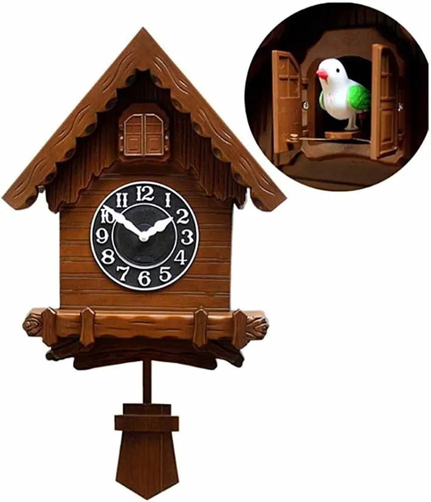 20" Premium Imported Cuckoo Clock with Moveable Bird & Alarm Function