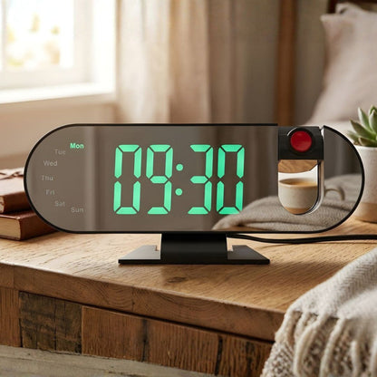 Modern LED Digital Alarm Table Clock – Large Display Desk Clock