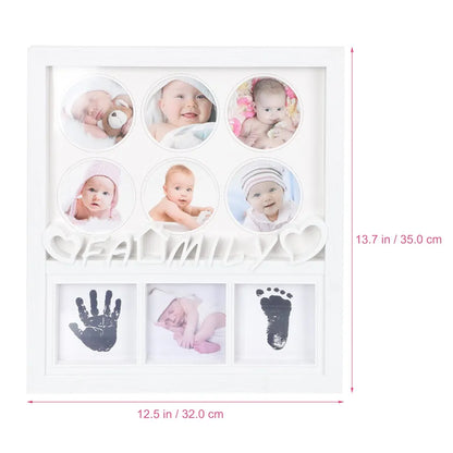 New Born Baby Photos Frame (Plastic)