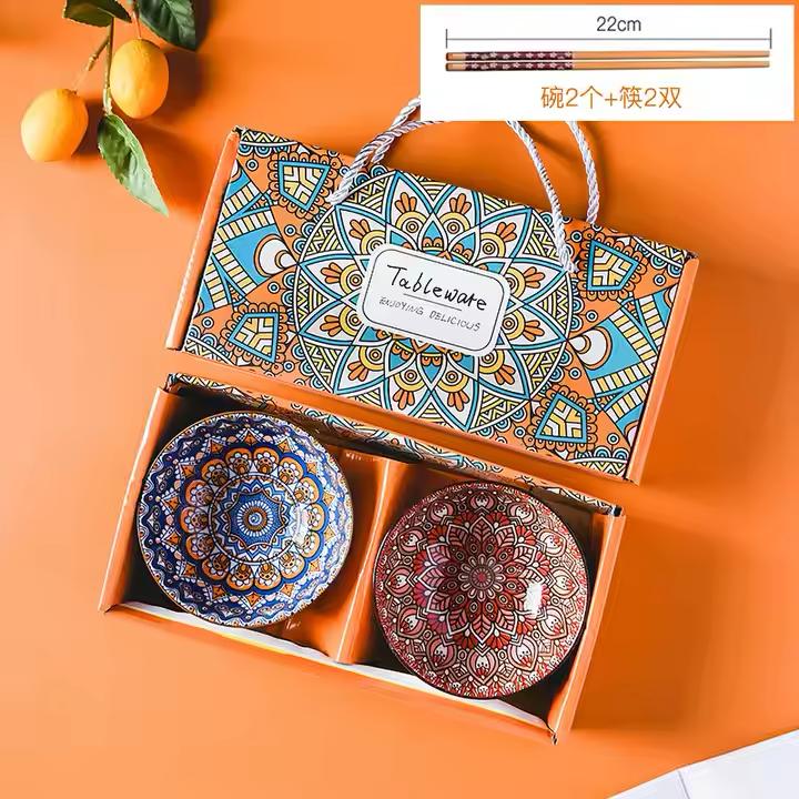 Creative Ceramic Porcelain Bowl Set (Box Packing) – SouqPakistan