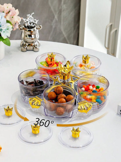 Luxury Rotating Dry Fruits Tray