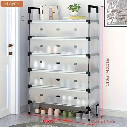 Multi Layer Dust-Proof Shoe Rack (Box Packing Premium Quality)