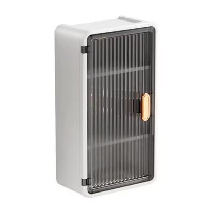 Multipurpose Bathroom Wall Cabinet With Tissue Holder