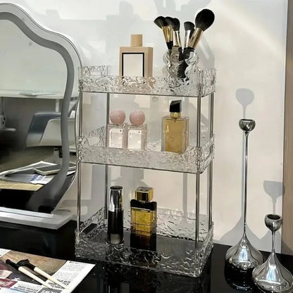 Luxury Glacier Perfume And Cosmetics Stand
