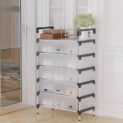 Multi Layer Dust-Proof Shoe Rack (Box Packing Premium Quality)
