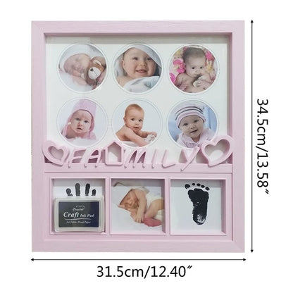 New Born Baby Photos Frame (Plastic)
