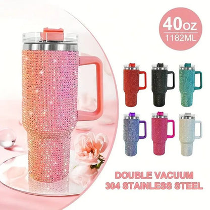 Pearl Rhinestone Tumbler (Stainless steel)
