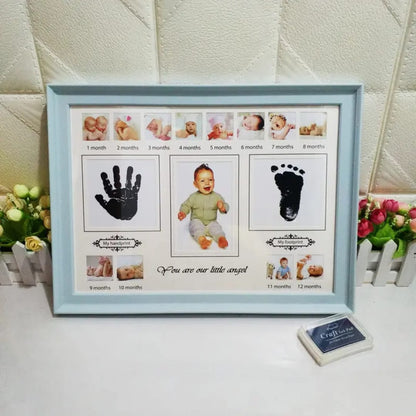 New Born Baby Photos Frame (Plastic)