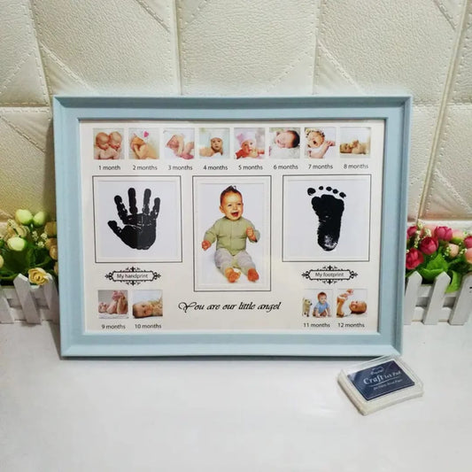 New Born Baby Photos Frame (Plastic)