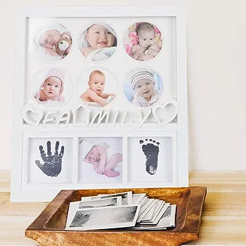 New Born Baby Photos Frame (Plastic)