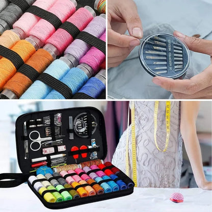 Multi function sewing kit bag DIY sewing tool box 98 piece tool kit with premium Quality box