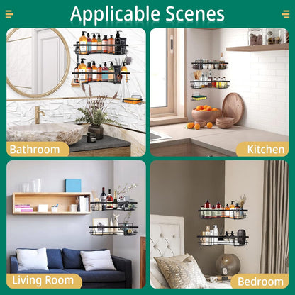 Luxury Stylish Multipurpose Wall Storage Racks (Set Of 5)