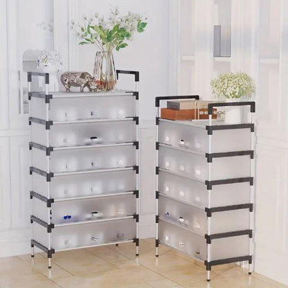 Multi Layer Dust-Proof Shoe Rack (Box Packing Premium Quality)