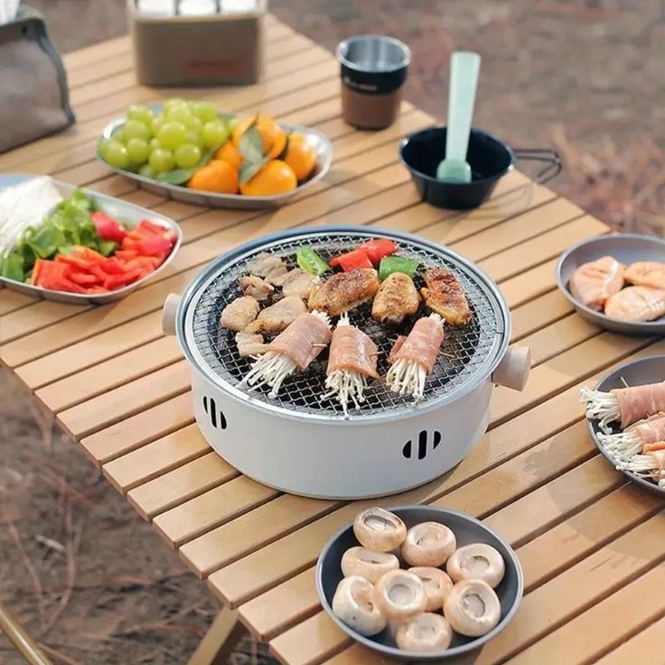 Portable Barbecue Stove with Coal Grill