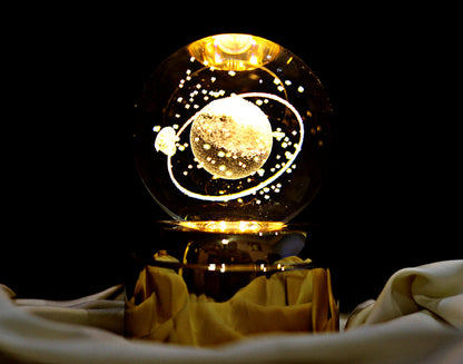 Crystal Rotating Ball Lights