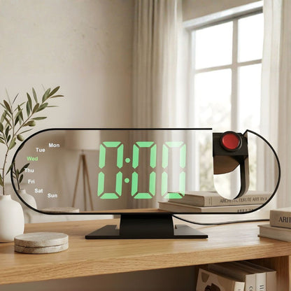 Modern LED Digital Alarm Table Clock – Large Display Desk Clock