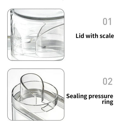 Transparent Multipurpose Airtight Storage Container
