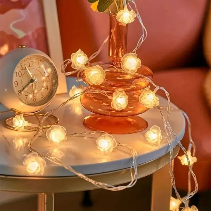 Led fairy decoration light - Battery operated star - star moon - Flower led lights