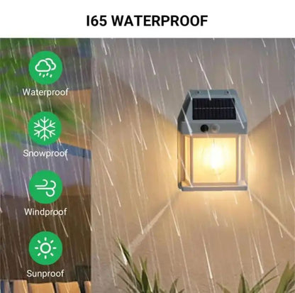 Led Rechargeable Solar wall Lamp - Energy saving night wall Lamp - Solar Led decoration Lamp