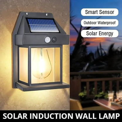 Led Rechargeable Solar wall Lamp - Energy saving night wall Lamp - Solar Led decoration Lamp