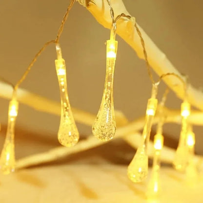 Led fairy decoration light - Battery operated star - star moon - Flower led lights