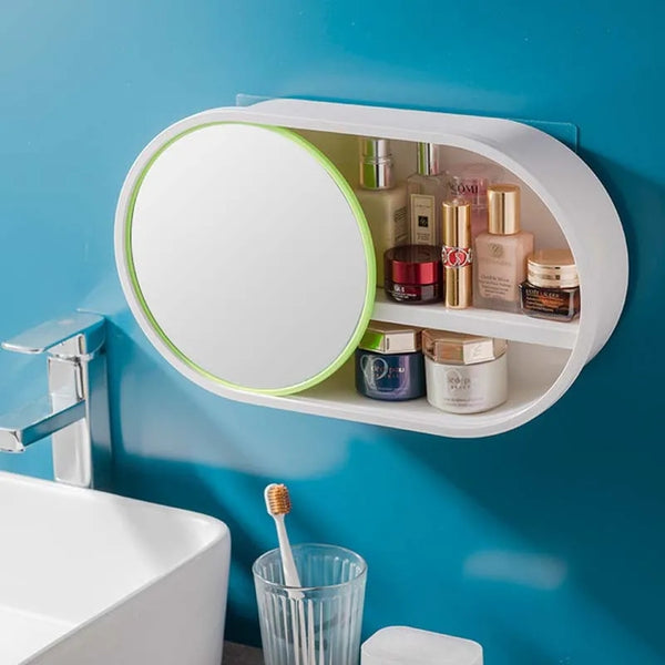 Wall Mounted cosmetics organizer