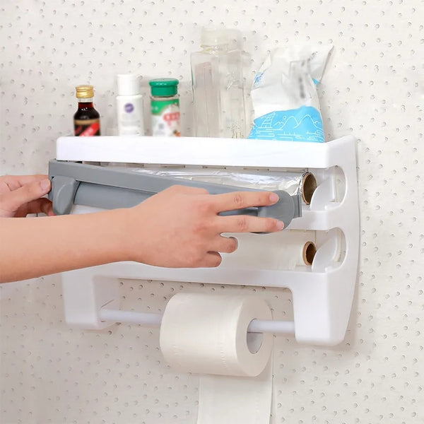 4 in 1 wall mounted kitchen organizer