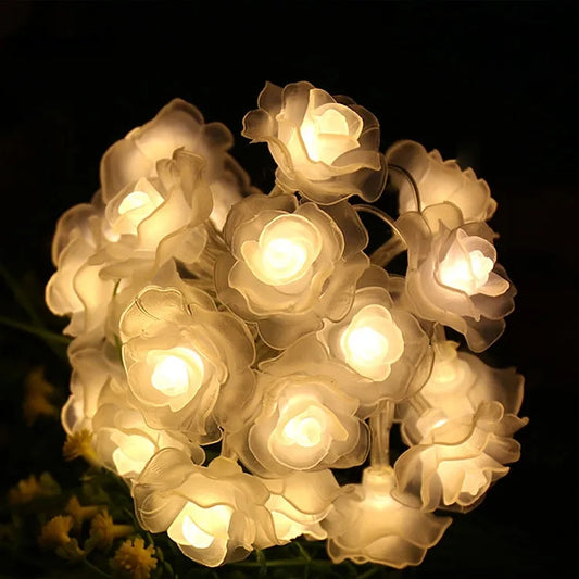 Silicon Rose led string light