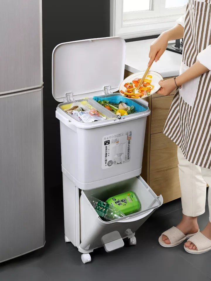 Kitchen big trash trawley