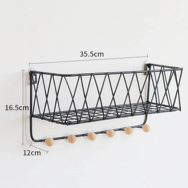 Two in one metallic organizer and key chain holder