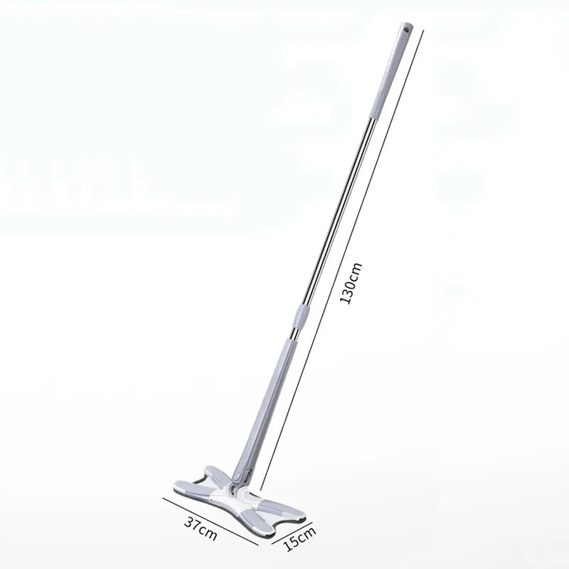 360 degree flat floor mop X type squeeze mop