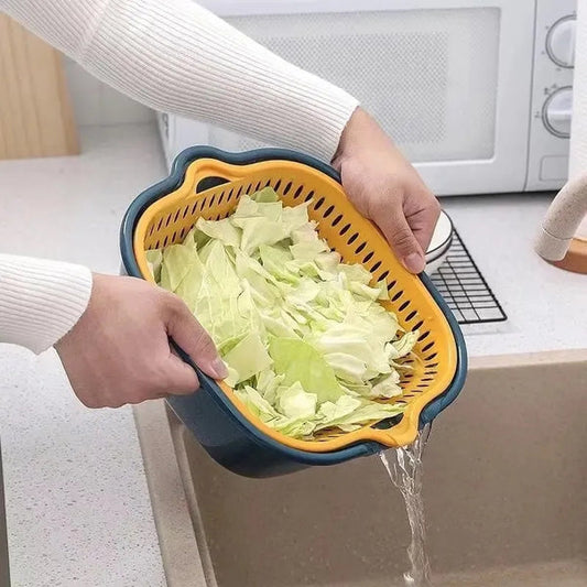 Plastic body Drain basket set
