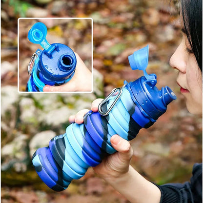 Foldable water bottle