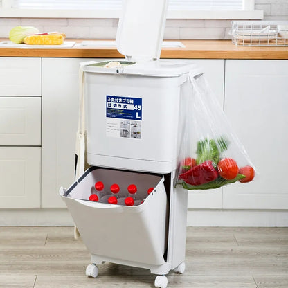 Kitchen big trash trawley