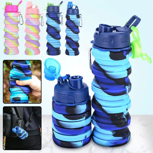 Foldable water bottle