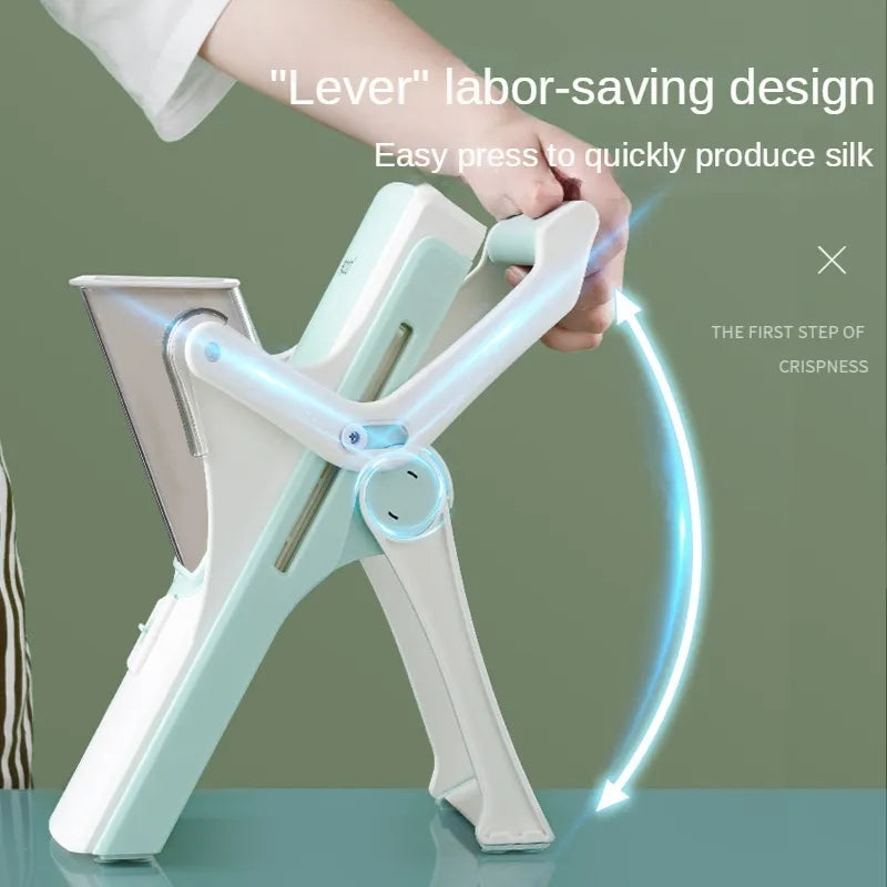 Multi function vegetables cutter and meat slicer