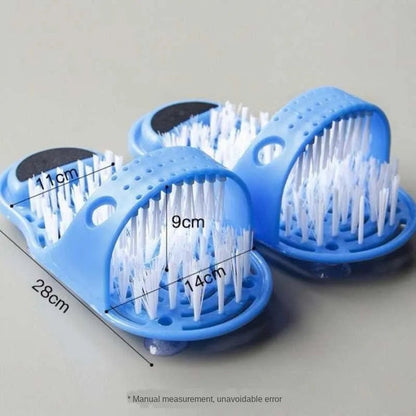 Pastic material foot scrubber