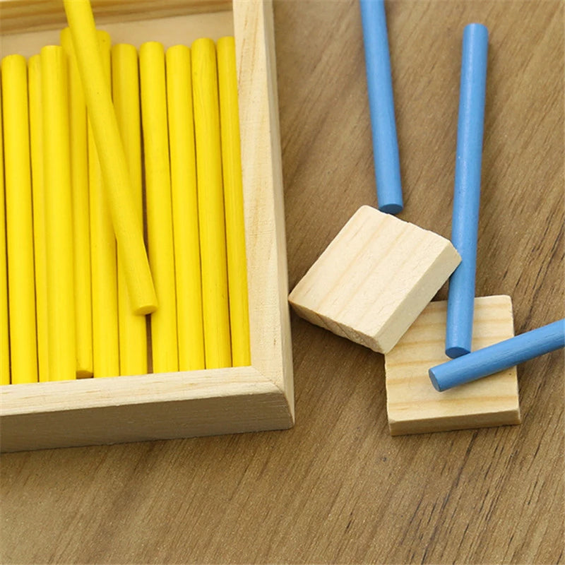 Mathemetics learning educational toy for kids Mathematical equations solving wooden leaning toy