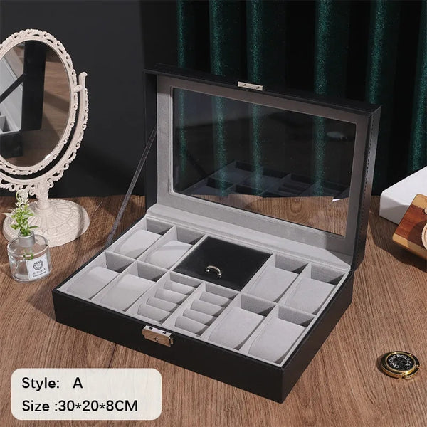 8 watches and jewellery organizer